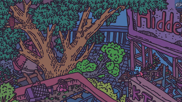 藏在旧城区里的猫