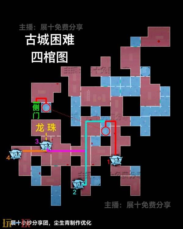 超自然行动组古城困难小抄完整版 精绝古城困难地图小抄最新