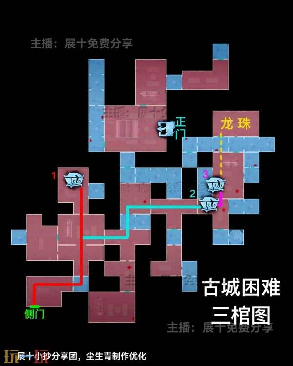 超自然行动组古城困难小抄完整版 精绝古城困难地图小抄最新