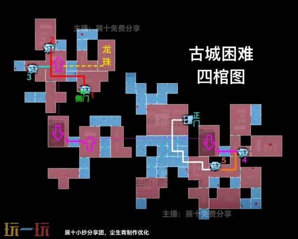 超自然行动组古城困难小抄完整版 精绝古城困难地图小抄最新