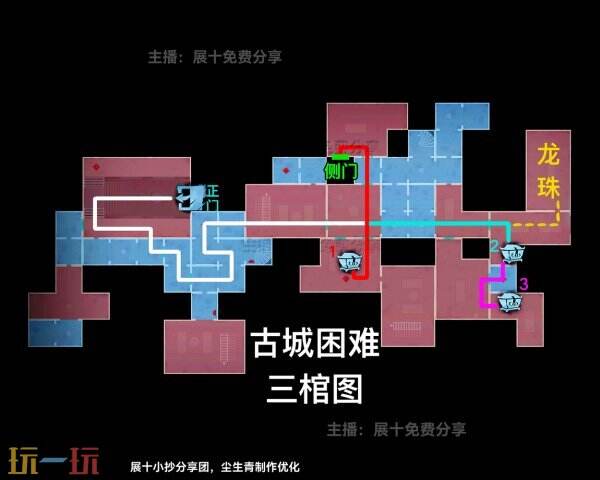 超自然行动组古城困难小抄完整版 精绝古城困难地图小抄最新