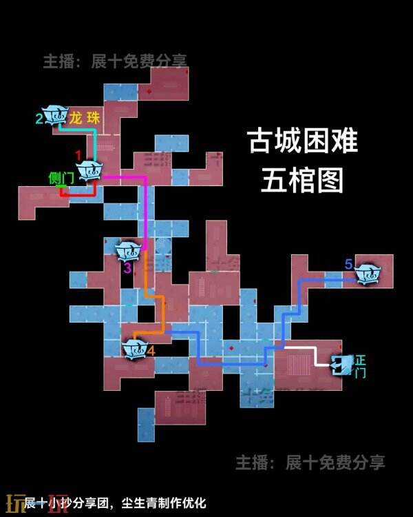 超自然行动组古城困难小抄完整版 精绝古城困难地图小抄最新