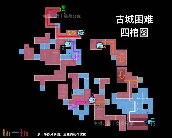 超自然行动组古城困难小抄完整版 精绝古城困难地图小抄最新