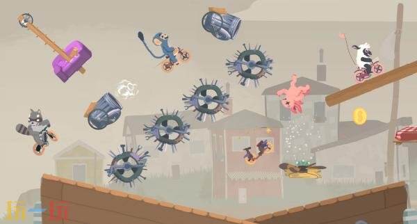 自行车竞速派对《超级浣熊羊》12月9日发售