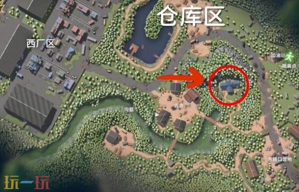 逃离鸭科夫仓库区藏身处在哪 仓库区藏身处位置详情