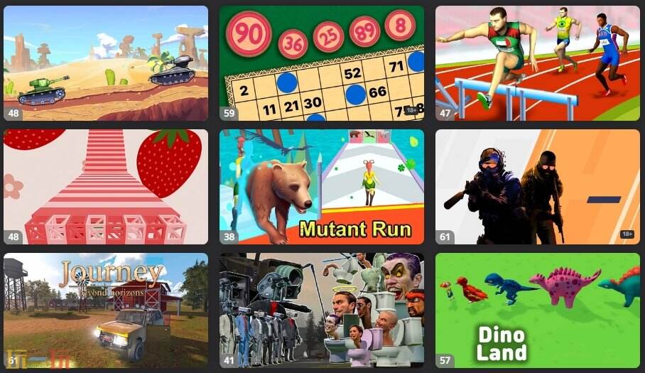 Yandex Games游戏截图