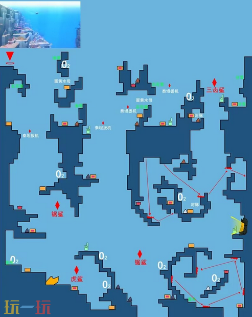 潜水员戴夫电脑版游戏地图 潜水员戴夫电脑版全地图一览