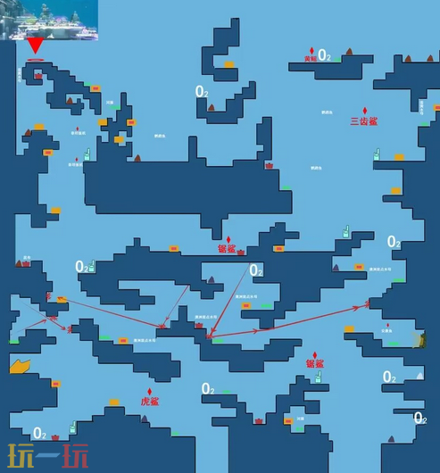 潜水员戴夫电脑版游戏地图 潜水员戴夫电脑版全地图一览