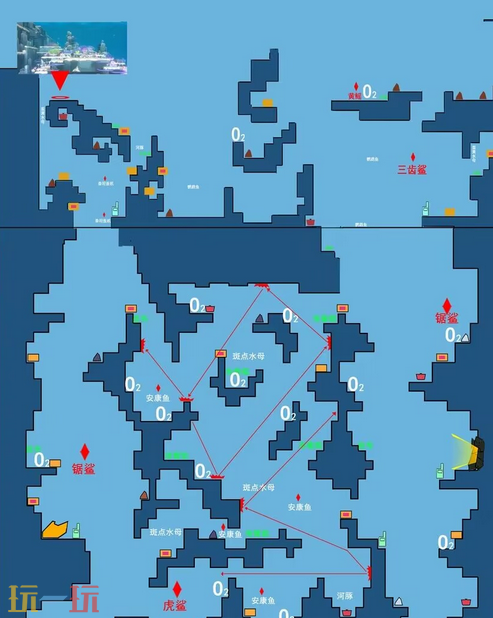 潜水员戴夫电脑版游戏地图 潜水员戴夫电脑版全地图一览