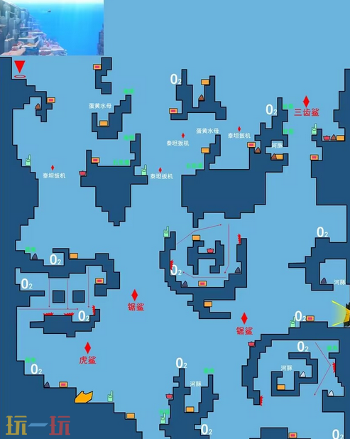 潜水员戴夫电脑版游戏地图 潜水员戴夫电脑版全地图一览