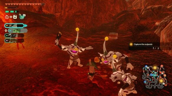 塞尔达无双封印战记火焰与流沙怎么过 火焰与流沙全流程图文攻略