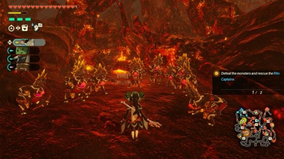 塞尔达无双封印战记火焰与流沙怎么过 火焰与流沙全流程图文攻略