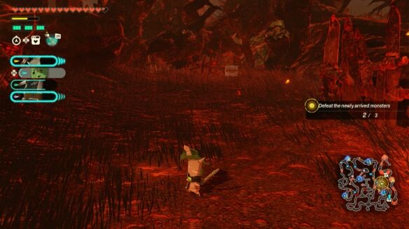 塞尔达无双封印战记火焰与流沙怎么过 火焰与流沙全流程图文攻略