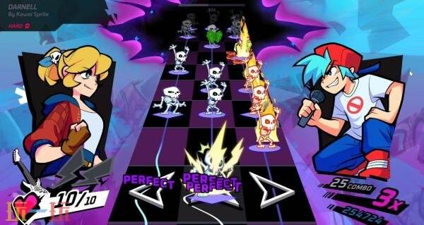 《節奏裂隙》“Friday Night Funkin'音樂包”現已推出