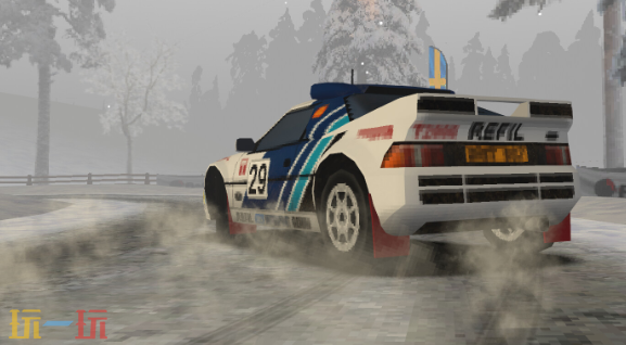 舊日飛車游戲截圖