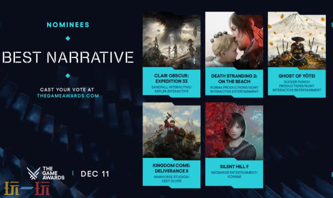 TGA2025年度游戏获奖名单汇总