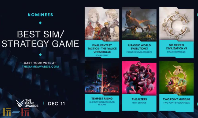 TGA2025年度游戏获奖名单汇总