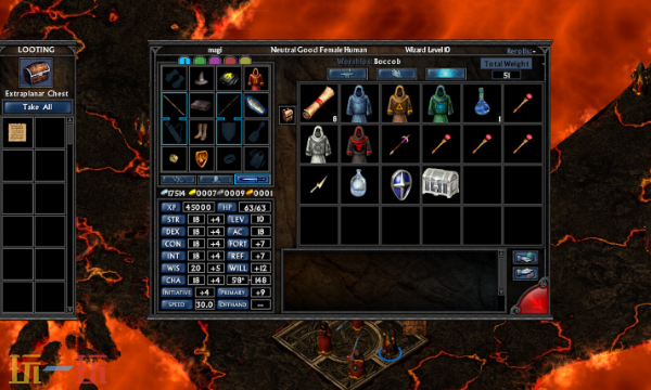 灰鷹:邪惡元素的神殿游戲截圖