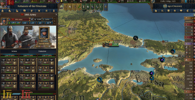 歐陸風云5游戲截圖