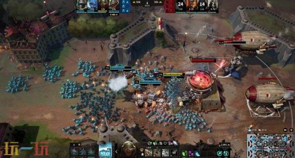 多人在線競(jìng)技游戲《March of Giants》被育碧收購