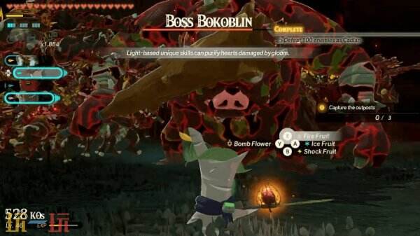 塞尔达无双封印战记元素连锁触发技巧 怎么触发元素连锁反应