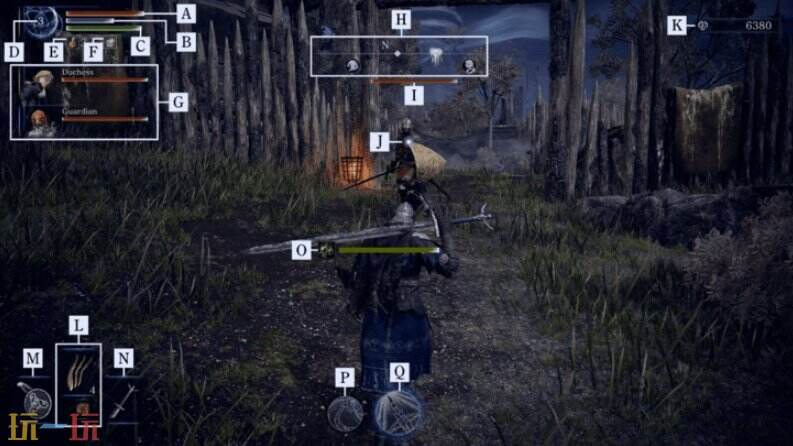 艾爾登法環黑夜君臨游戲面板介紹 這些操作圖標分別是什么含義