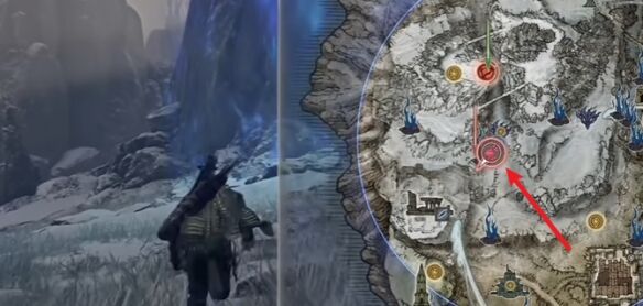 艾爾登法環黑夜君臨冰封山脈 冰封山脈山頂buff如何獲得