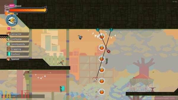 2D平臺競技《Sprint City》將于2026年推出PC版搶先體驗