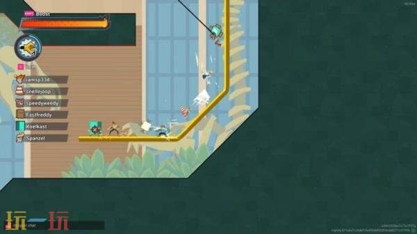 2D平臺競技《Sprint City》將于2026年推出PC版搶先體驗