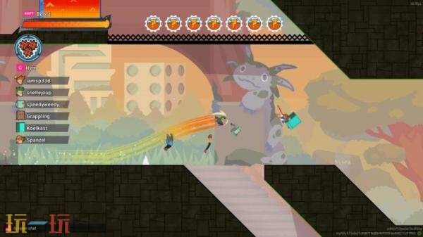 2D平臺競技《Sprint City》將于2026年推出PC版搶先體驗