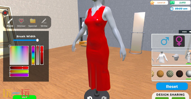 服裝店模擬游戲截圖