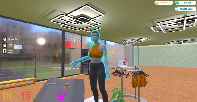 服裝店模擬游戲截圖