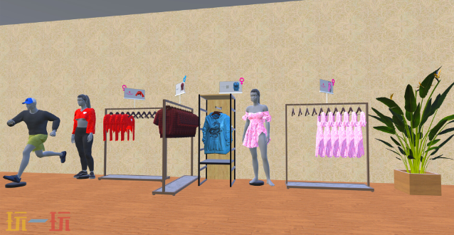 服裝店模擬游戲截圖