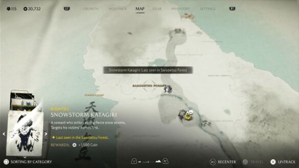 羊蹄山之魂天盐山脊-吹雪片桐怎么过 天盐山脊-吹雪片桐全流程图文攻略