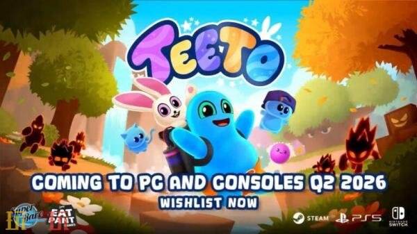 3D平臺游戲《Teeto》將于2026年Q2發售