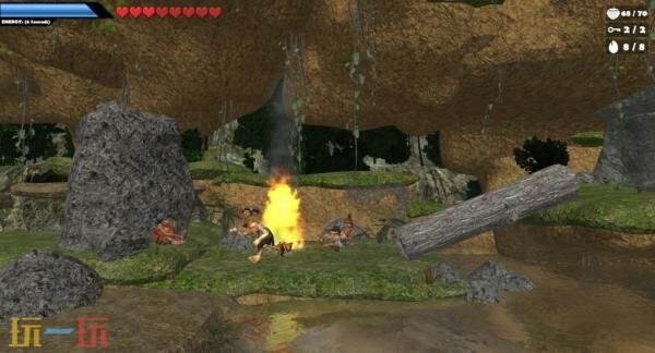 Steam喜加一：复古平台冒险《穴居人世界：联合加纳之山》免费领