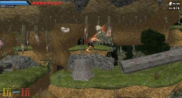 Steam喜加一：复古平台冒险《穴居人世界：联合加纳之山》免费领