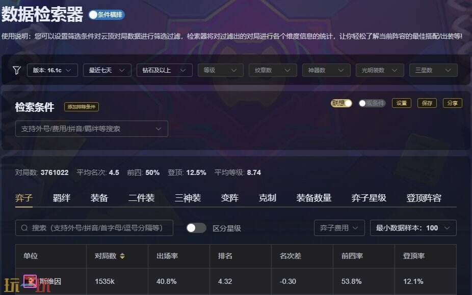 云顶大数据游戏截图