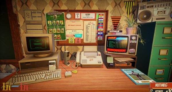 卡牌构筑足球经理游戏《NUTMEG!》2026年3月26日推出