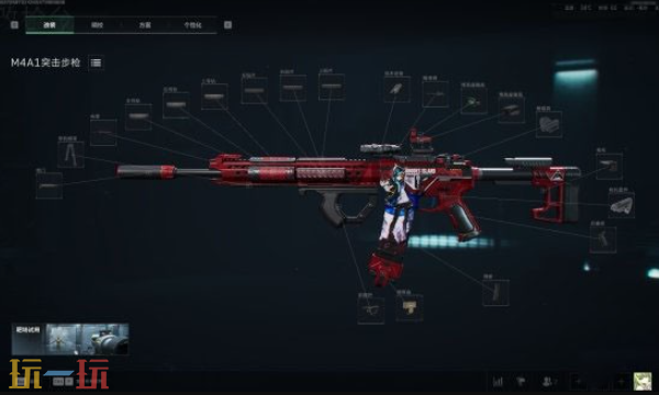 三角洲行动S7全面战场M4A1怎么改 三角洲S7改枪方案分享​