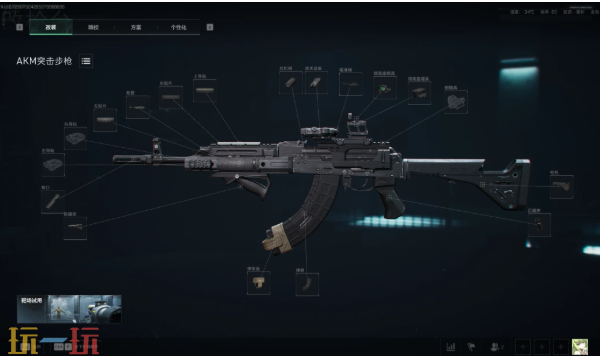三角洲行动S7全面战场AKM怎么改 三角洲S7改枪方案分享​