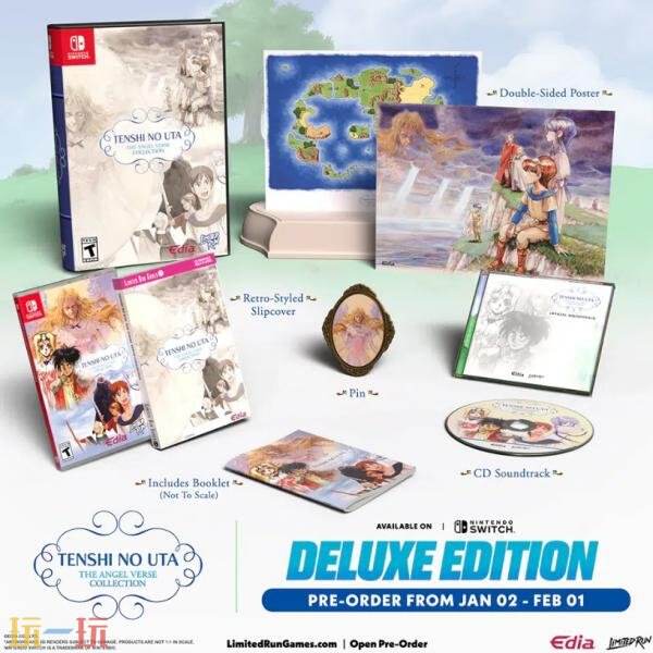 JRPG《天使之诗：收藏集》Switch版将于2026年在全球发售