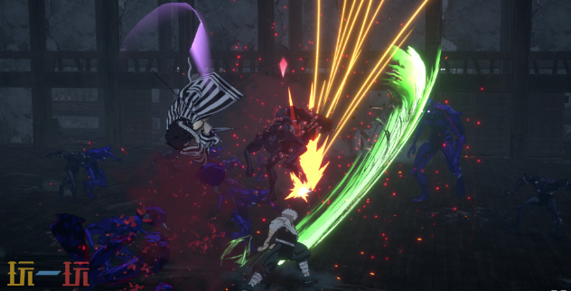 鬼灭之刃 火之神血风谭2游戏截图