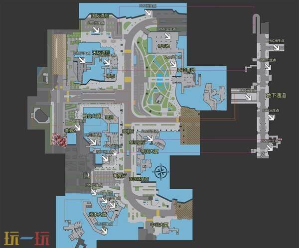 逃离塔科夫出生点位置总览 逃离塔科夫各图出生点详情