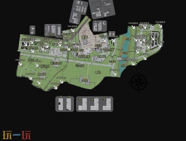 逃离塔科夫出生点位置总览 逃离塔科夫各图出生点详情