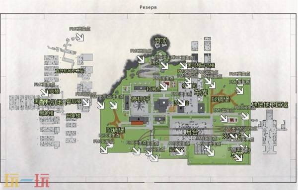 逃离塔科夫出生点位置总览 逃离塔科夫各图出生点详情