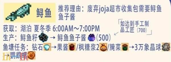 星露谷物语鱼塘推荐养什么鱼