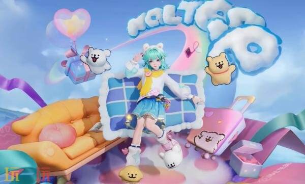 王者荣耀×线条小狗联动赛季战令皮肤【小乔-线条小狗】已上线！