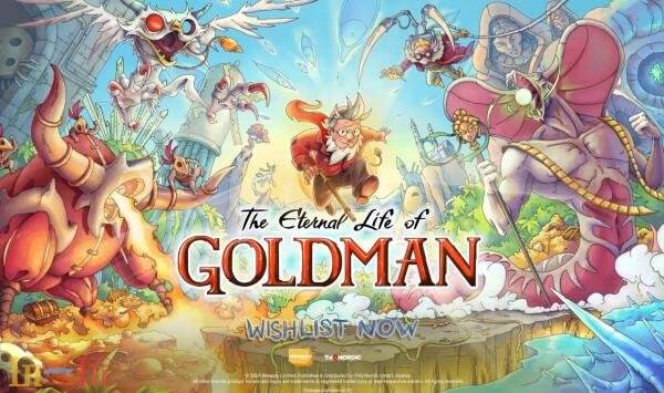 手绘横版卷轴平台游戏《戈德曼的永生》PC版试玩将于2月上线