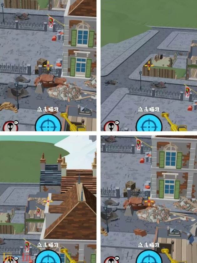 狙击外星人第44关怎么过 第四十四关小镇废墟详细图文攻略